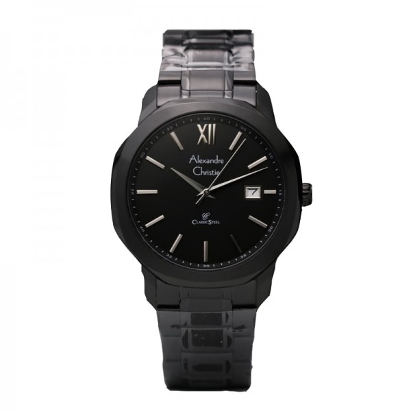 Alexandre Christie AC 8619 Full Black Man MDBIPBA